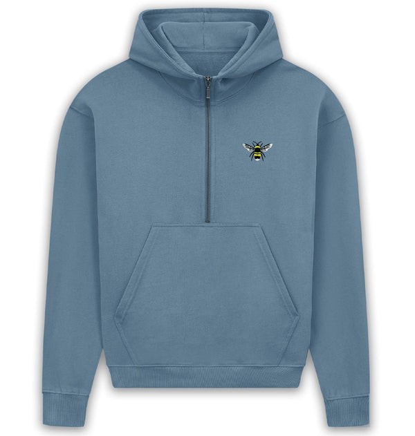 Bee Hoodie - Womens British Wildlife Jumper - Organic Cotton