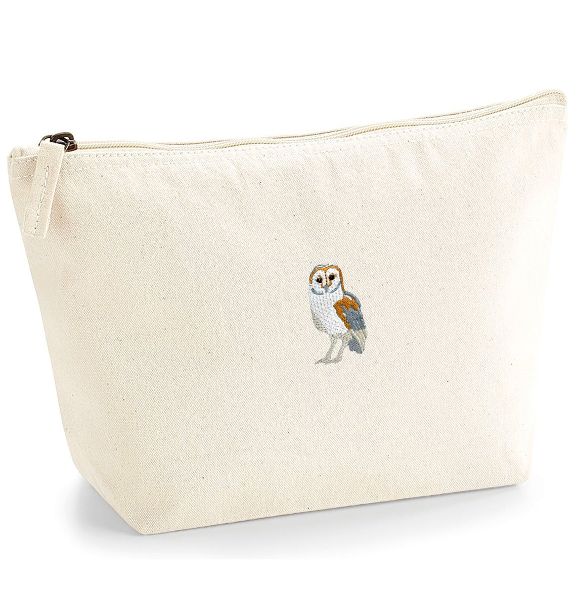 Barn Owl Organic Accessory Bag - Blue Panda