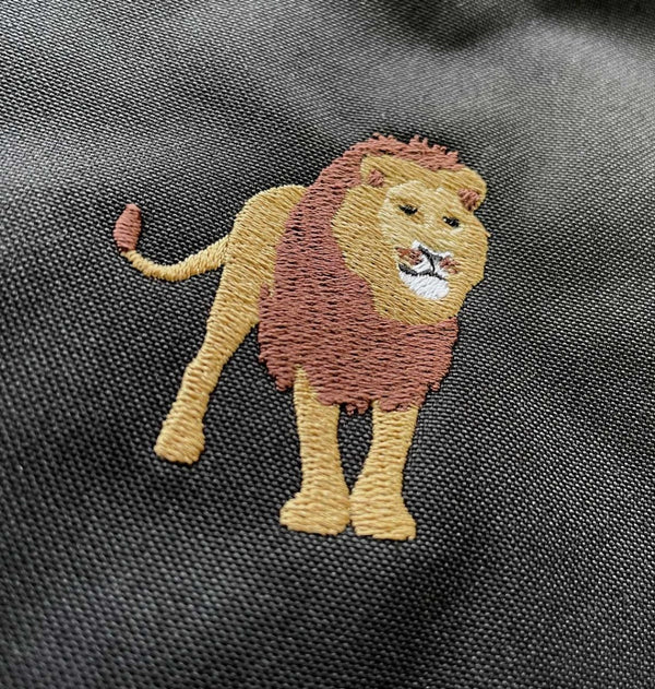 Gucci sales backpack lion