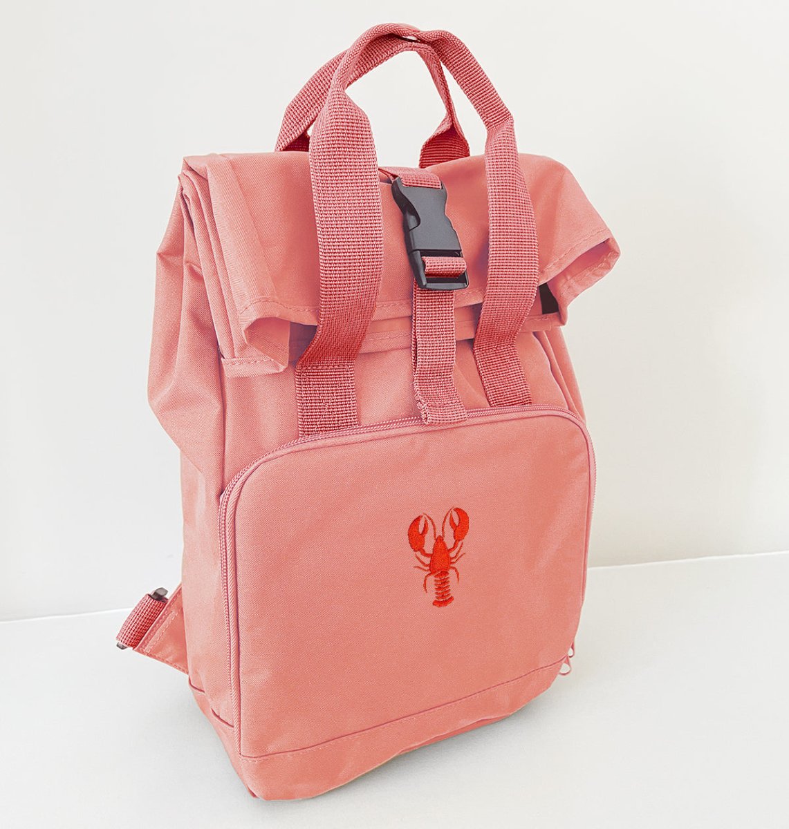 Lobster Mini Roll-top Recycled Backpack