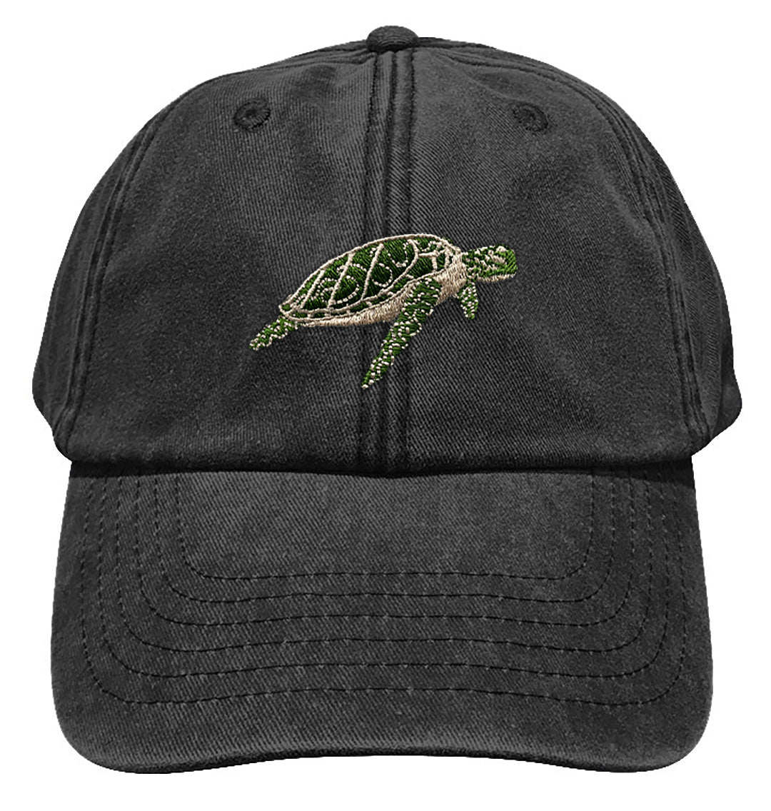 Turtle Denim Cap