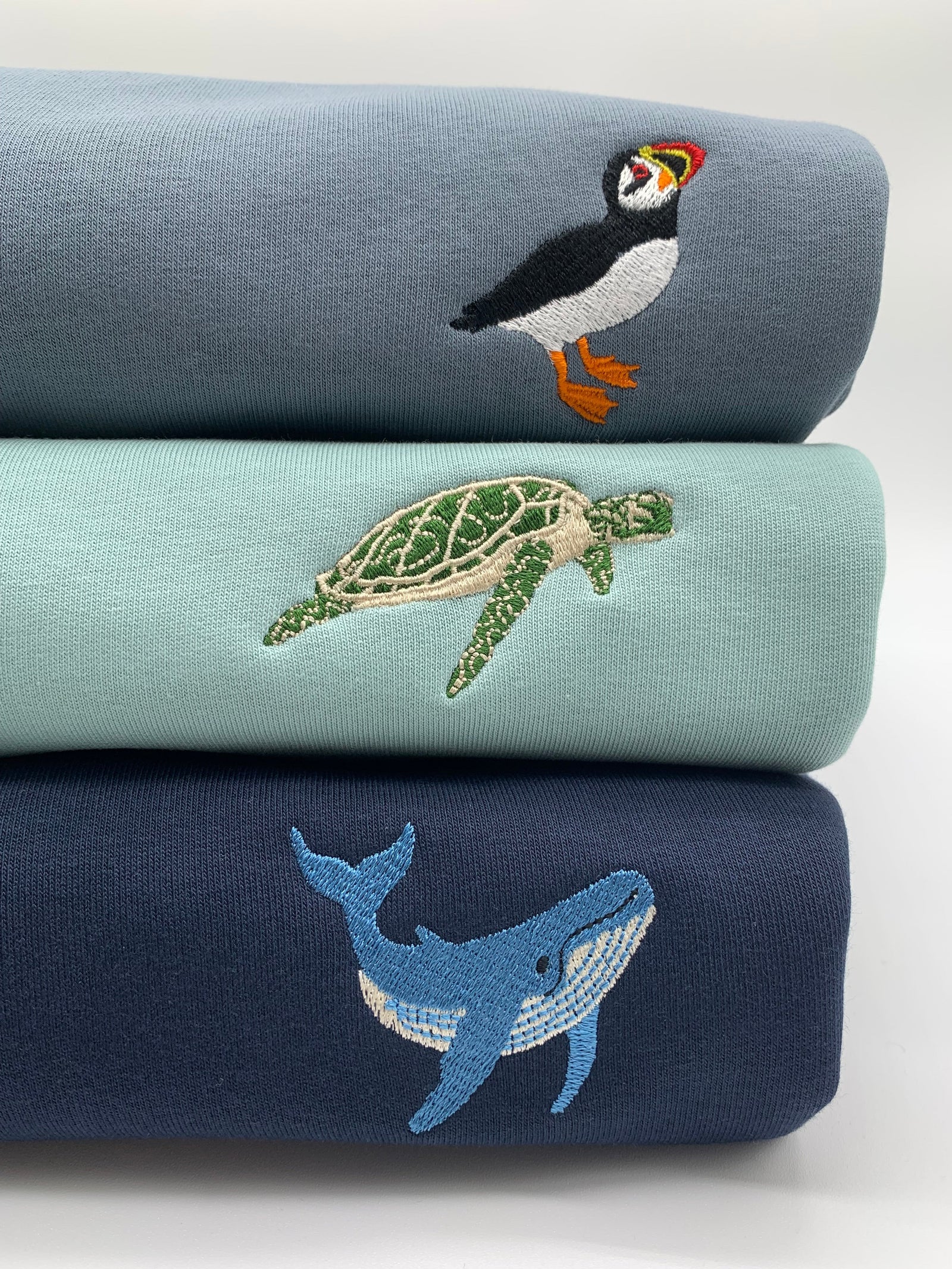 Nature & Wildlife Eco T Shirts - Blue Panda