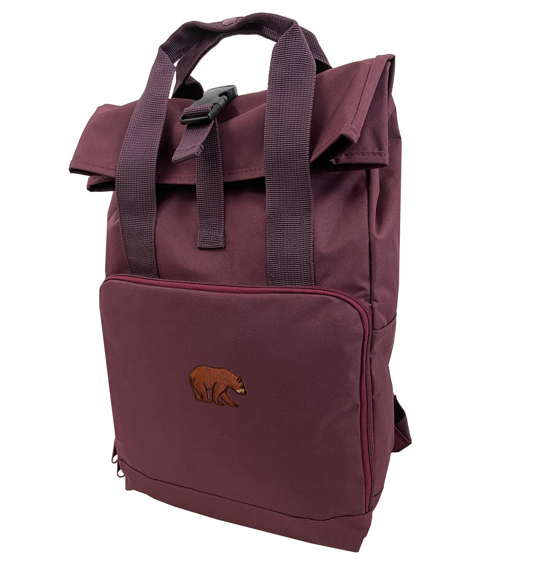 Bear Everyday Roll-top Recycled Backpack