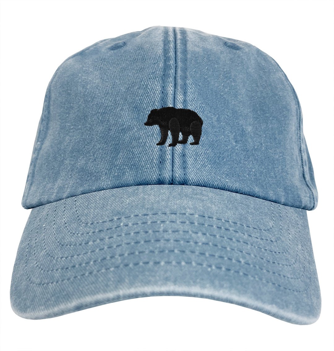 Bear Logo Cap - Blue Panda