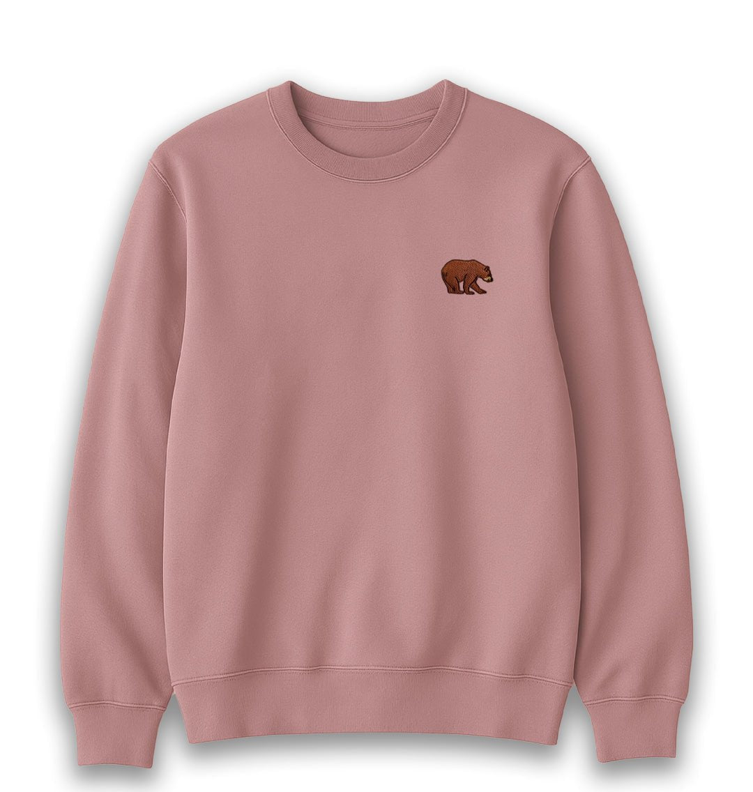 Bear Mens Sweatshirt - Blue Panda