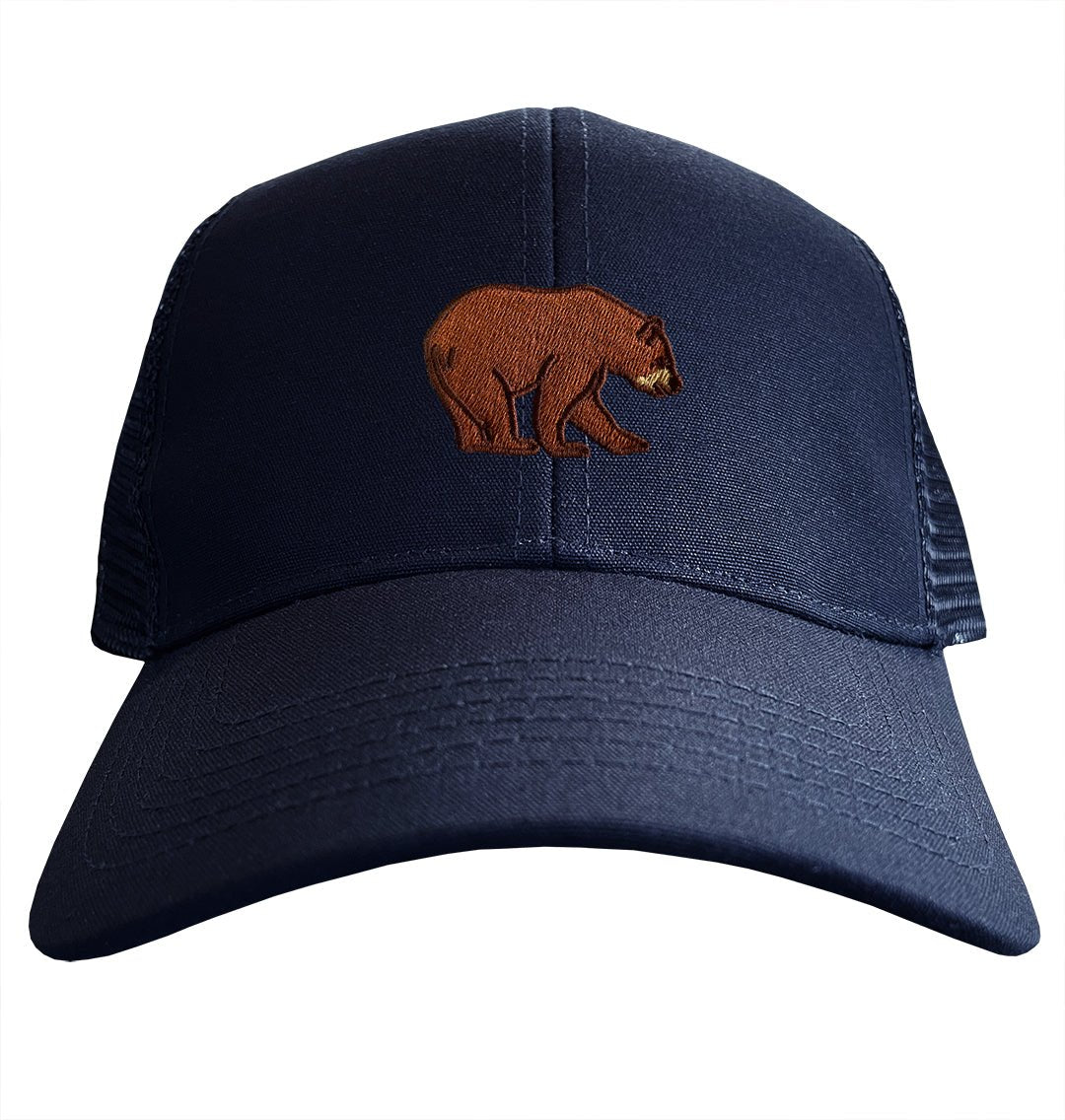 Bear Trucker Cap - Blue Panda