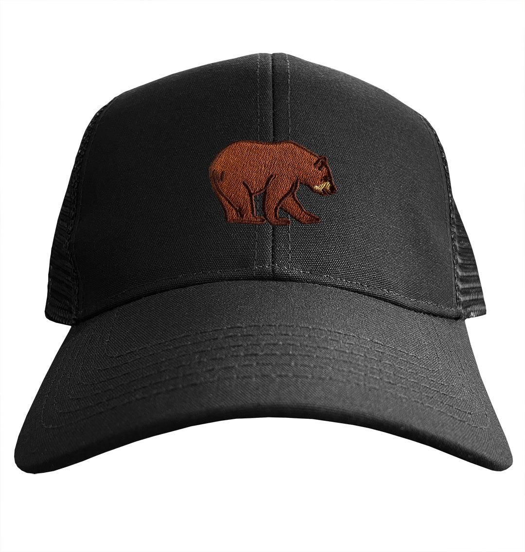 Bear Trucker Cap - Blue Panda