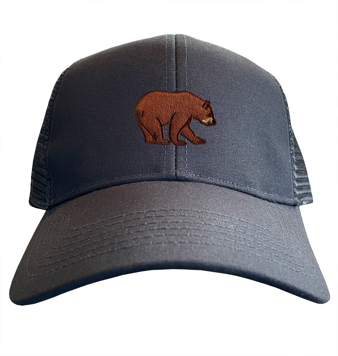 Bear Trucker Cap - Blue Panda