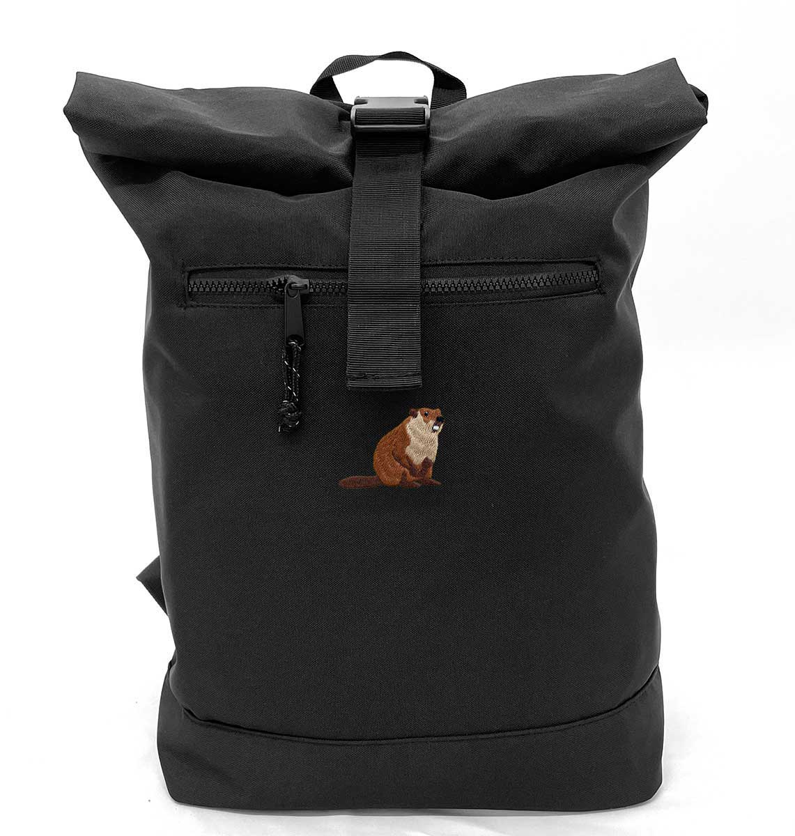 Beaver Recycled Roll-top Backpack