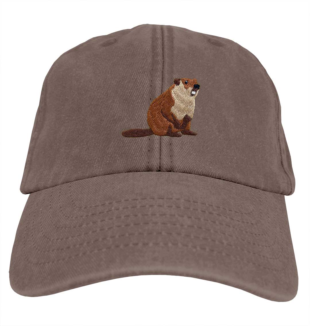 Beaver Denim Cap