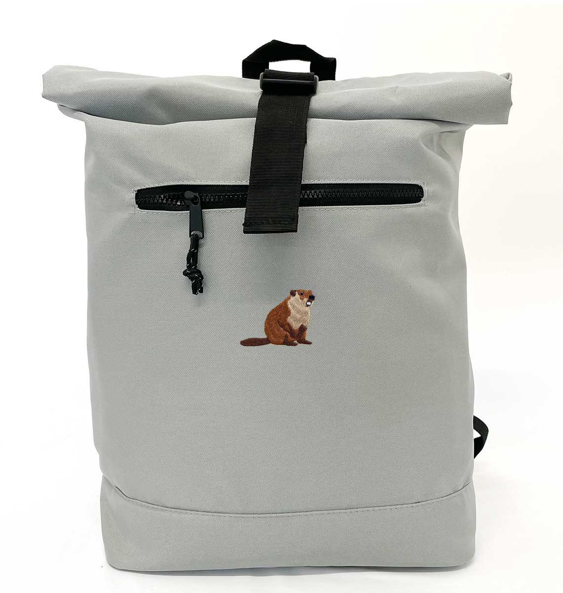 Beaver Recycled Roll-top Backpack