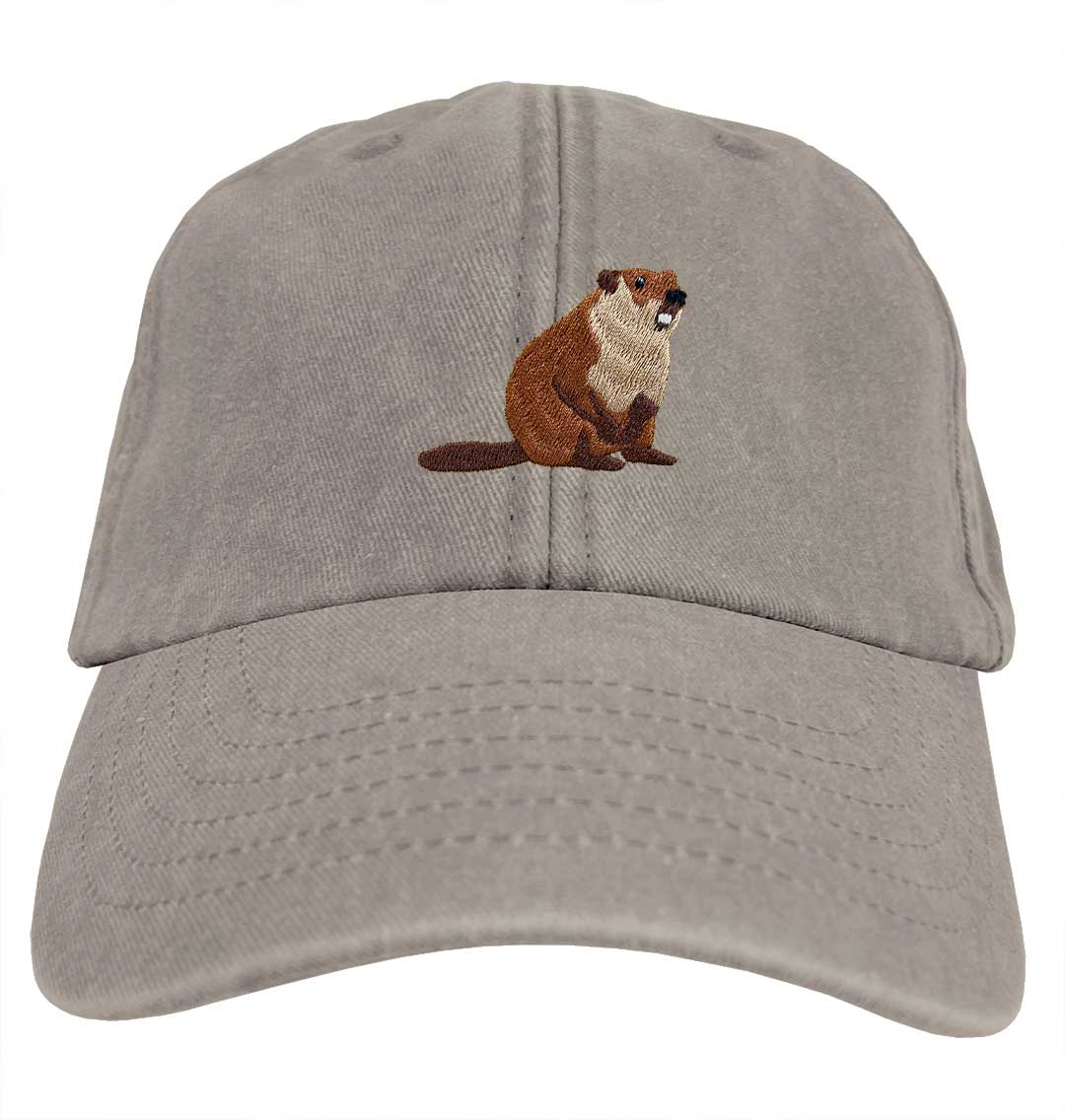 Beaver Denim Cap