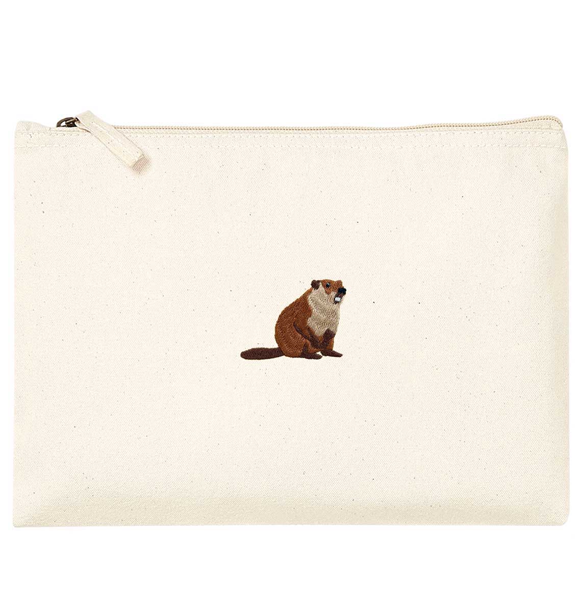 Beaver Organic Accessory Pouch