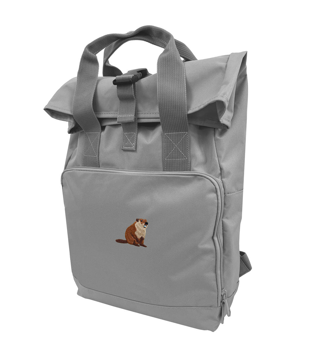Beaver Everyday Roll-top Recycled Backpack