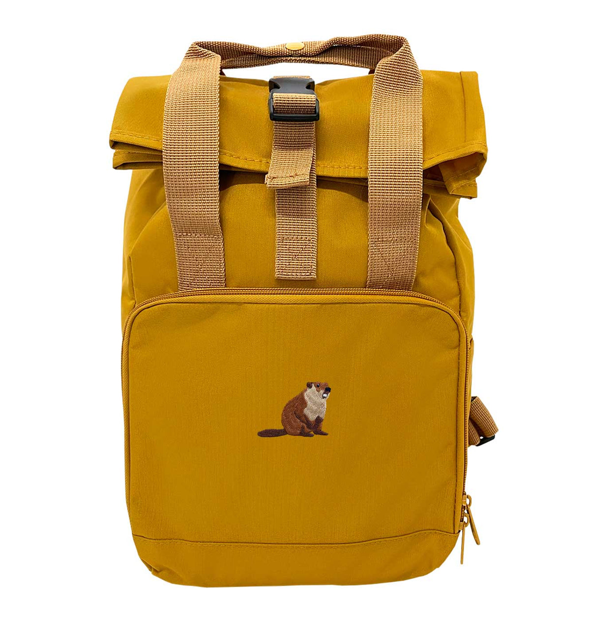 Beaver Mini Roll-top Recycled Backpack