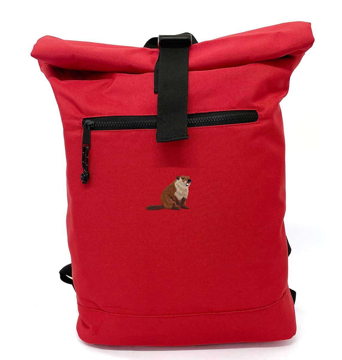 Beaver Recycled Roll-top Backpack