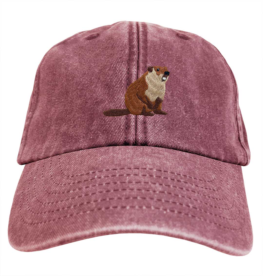 Beaver Denim Cap