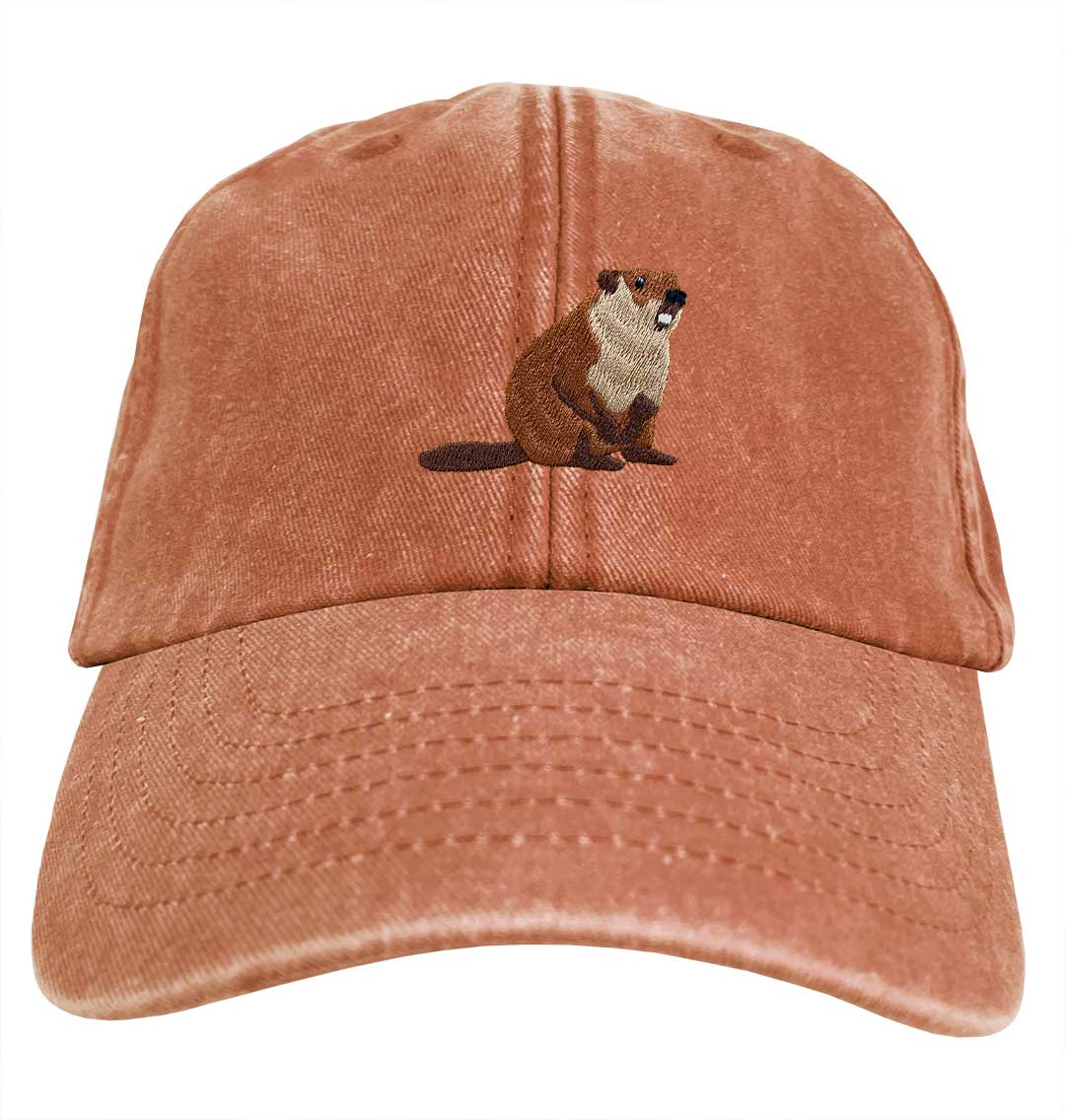 Beaver Denim Cap