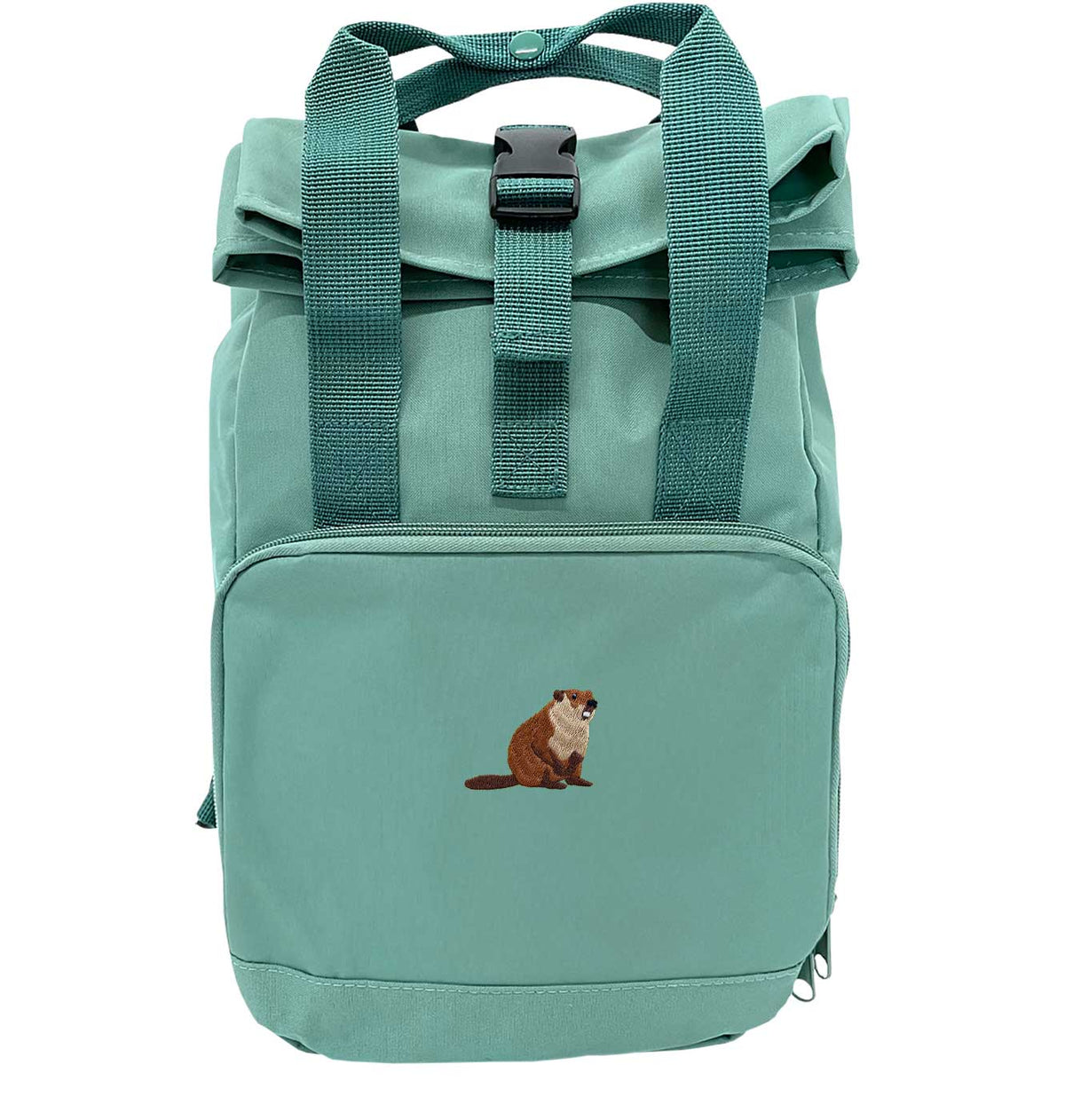 Beaver Mini Roll-top Recycled Backpack