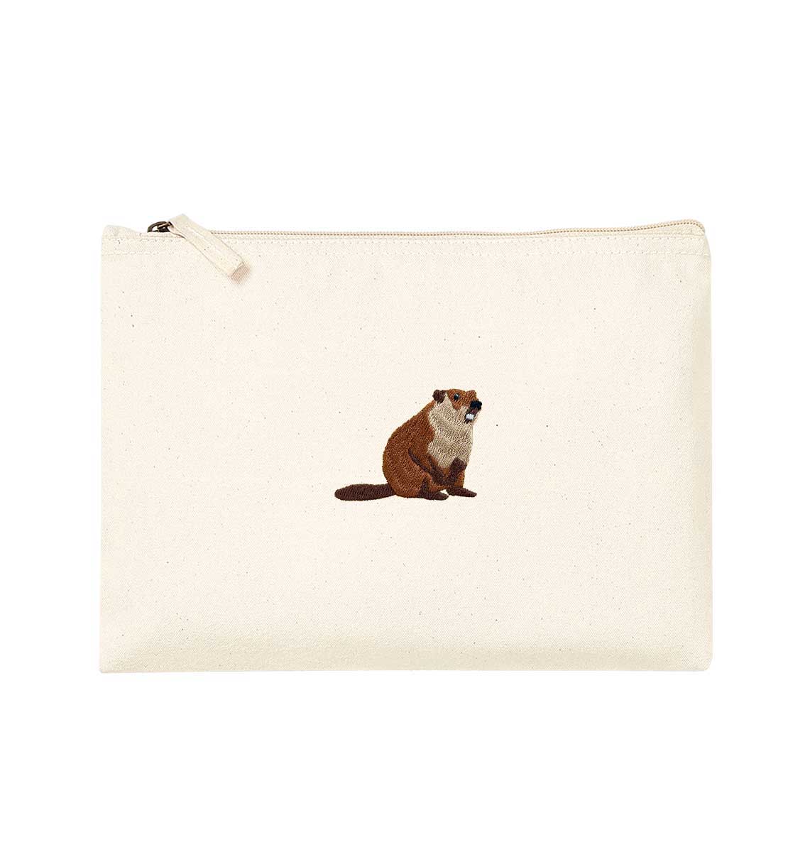 Beaver Organic Accessory Pouch