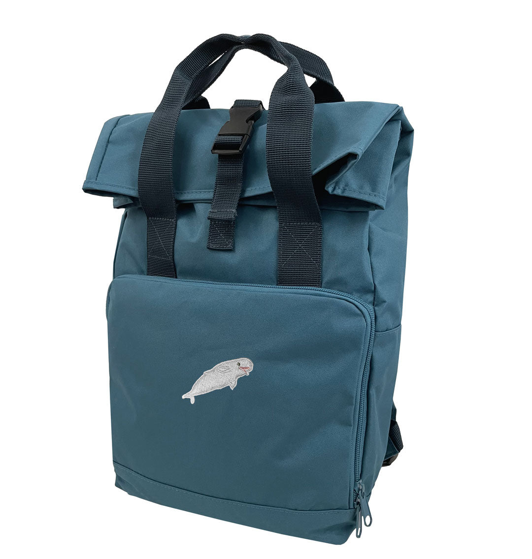 Beluga Everyday Roll-top Recycled Backpack
