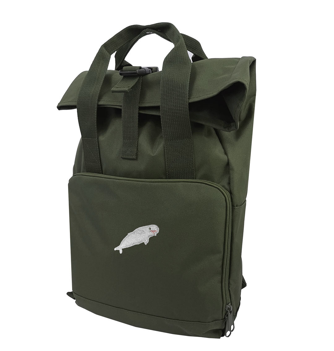 Beluga Everyday Roll-top Recycled Backpack