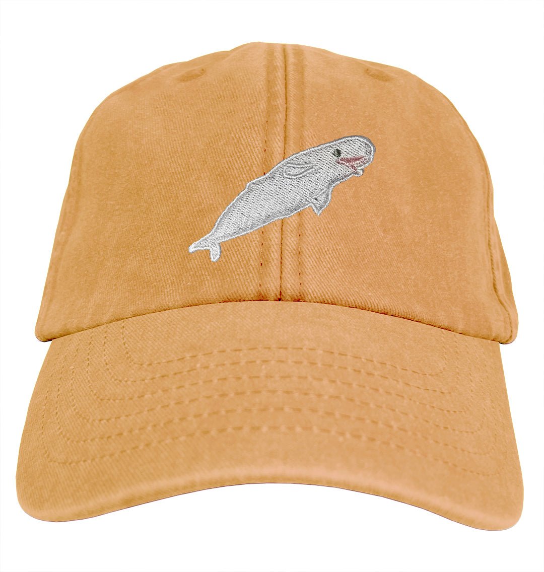 Beluga Whale Denim Cap - Blue Panda