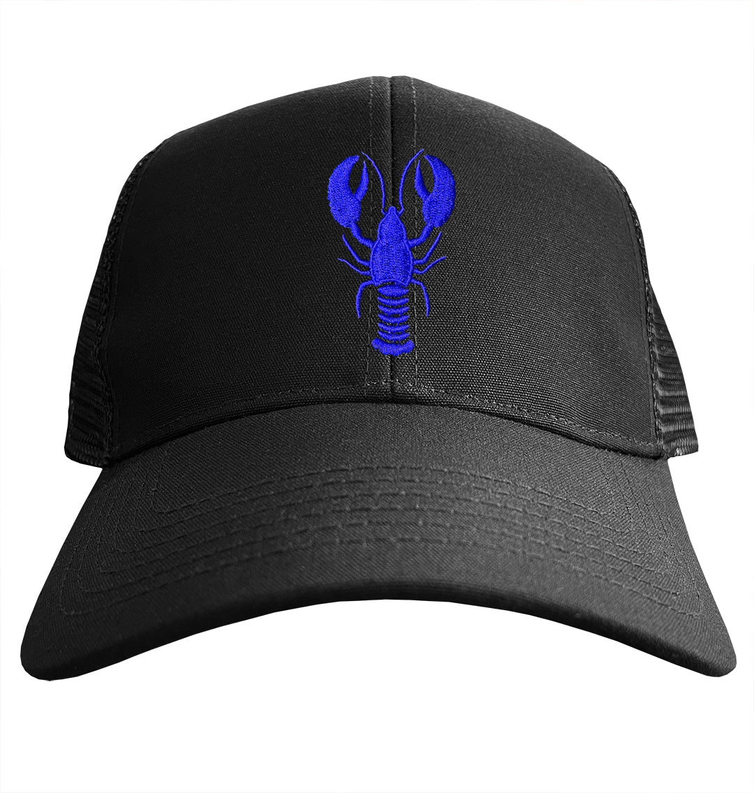 Blue Lobster Trucker Cap - Blue Panda