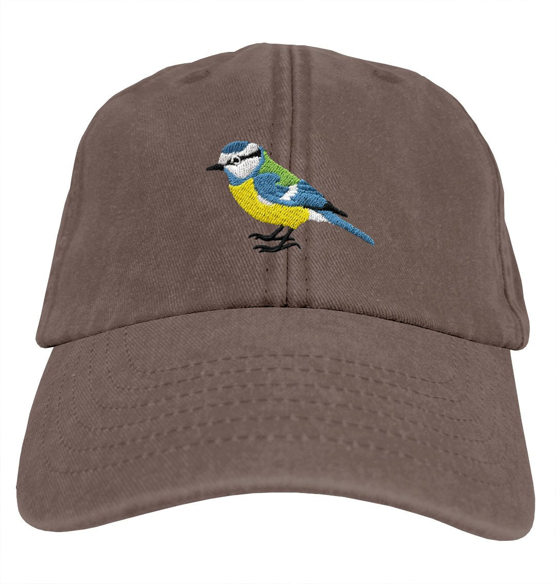 Blue Tit Denim Cap - Blue Panda