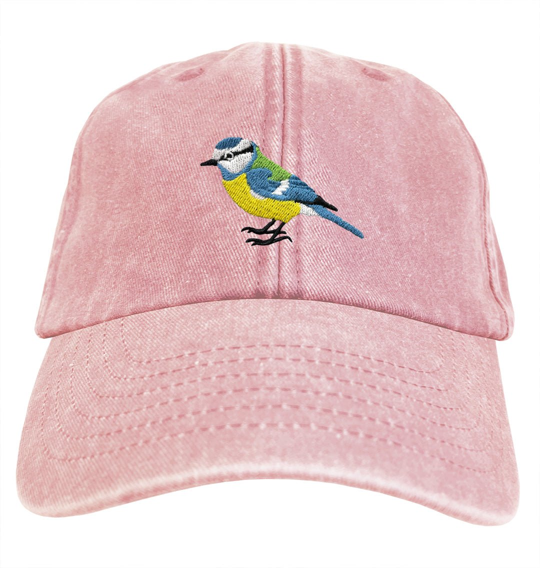 Blue Tit Denim Cap - Blue Panda