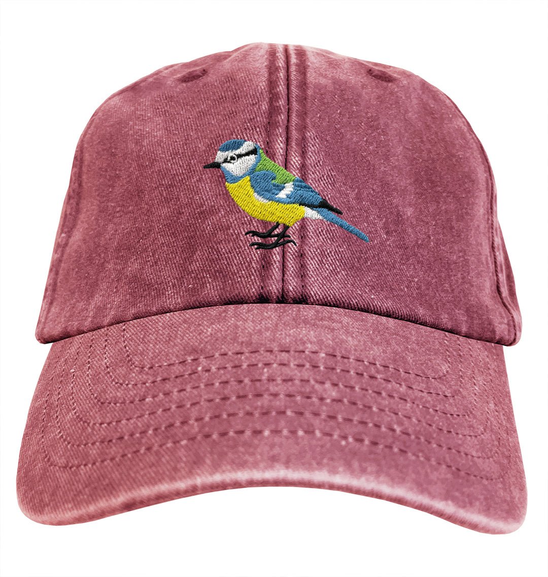 Blue Tit Denim Cap - Blue Panda