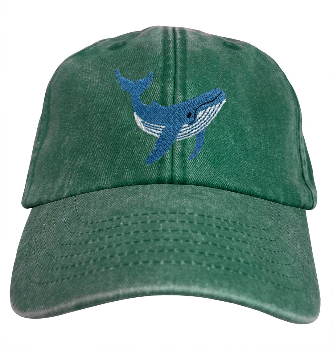 Blue Whale Denim Cap - Blue Panda