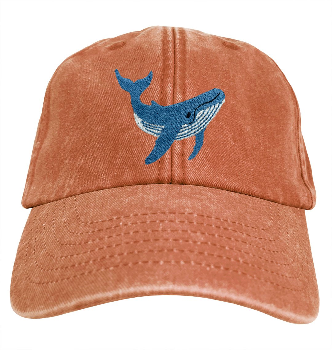 Blue Whale Denim Cap - Blue Panda