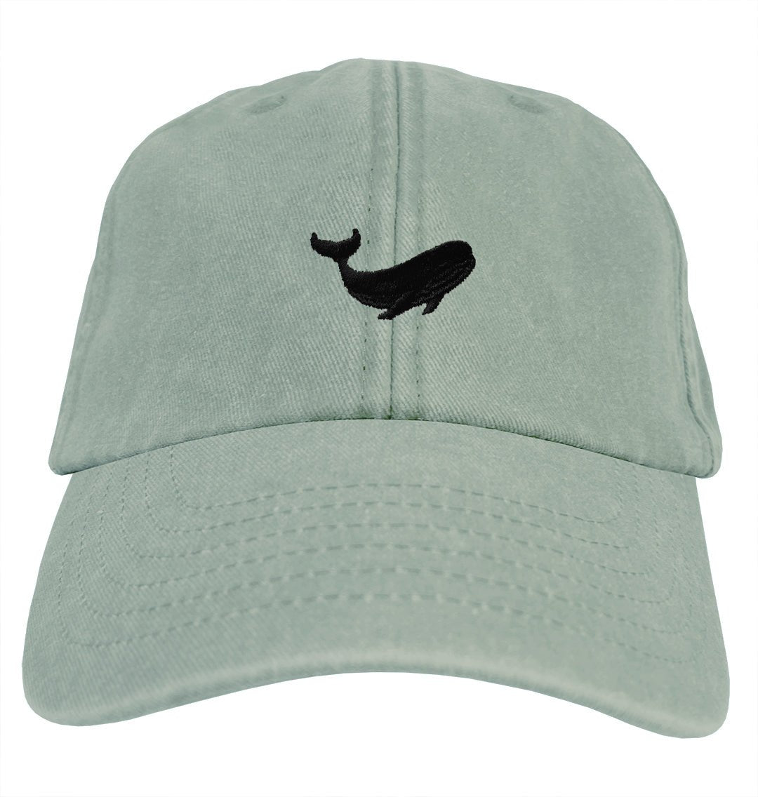 Blue Whale Logo Cap Hat Ocean Life Designs Conservation Baseball Cap Blue Panda