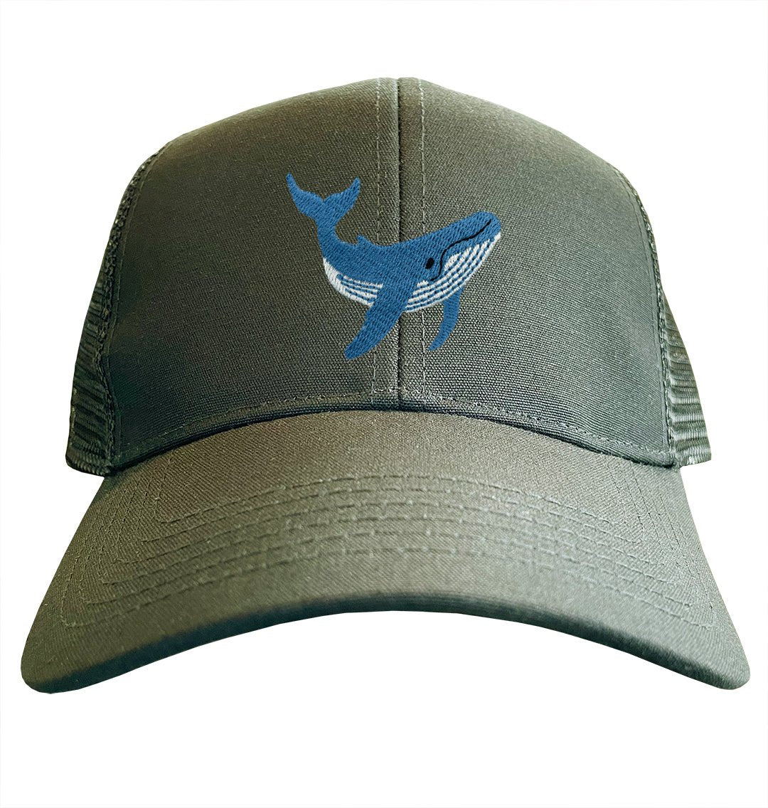 Blue Whale Trucker Cap - Blue Panda