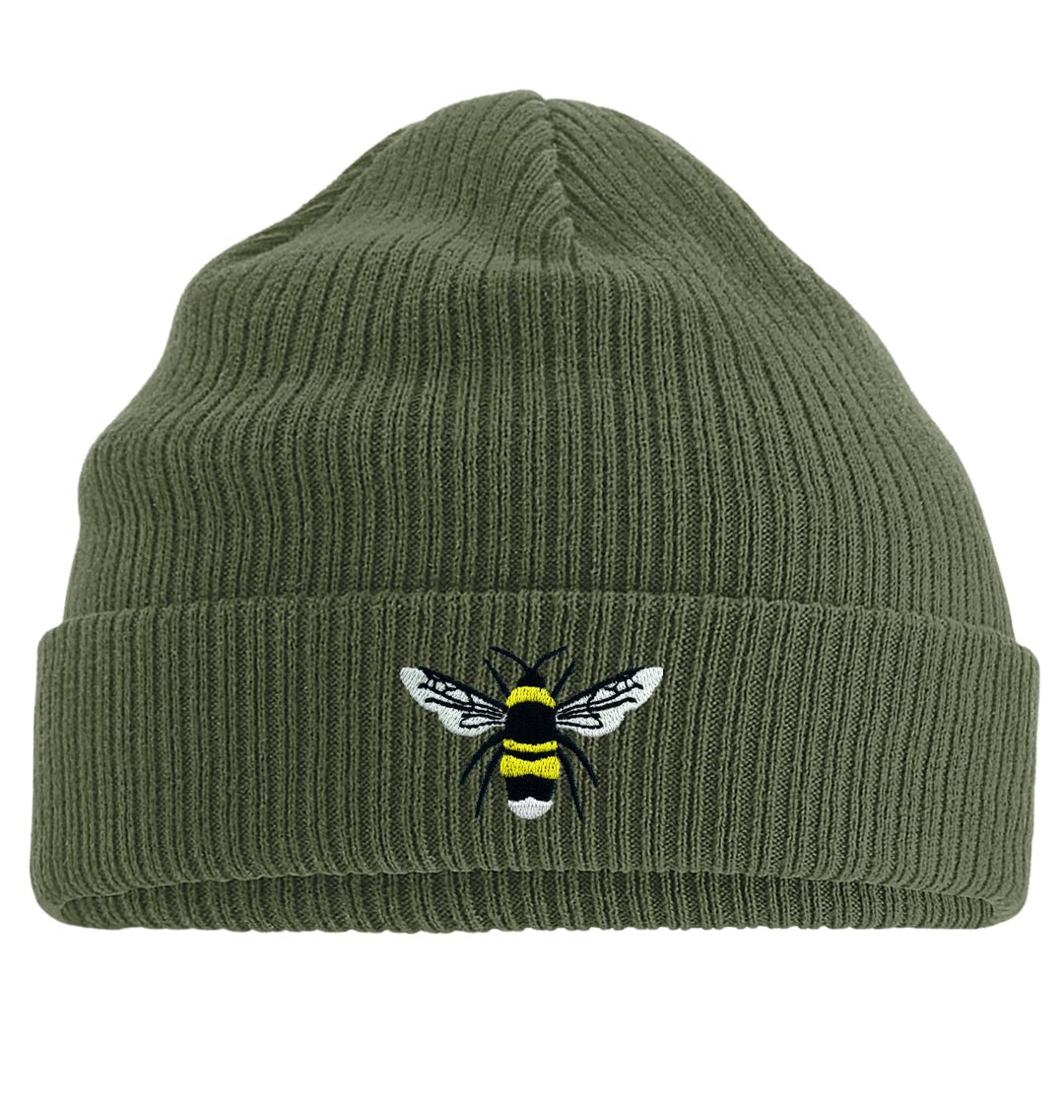 Bumble Bee Beanie - Blue Panda