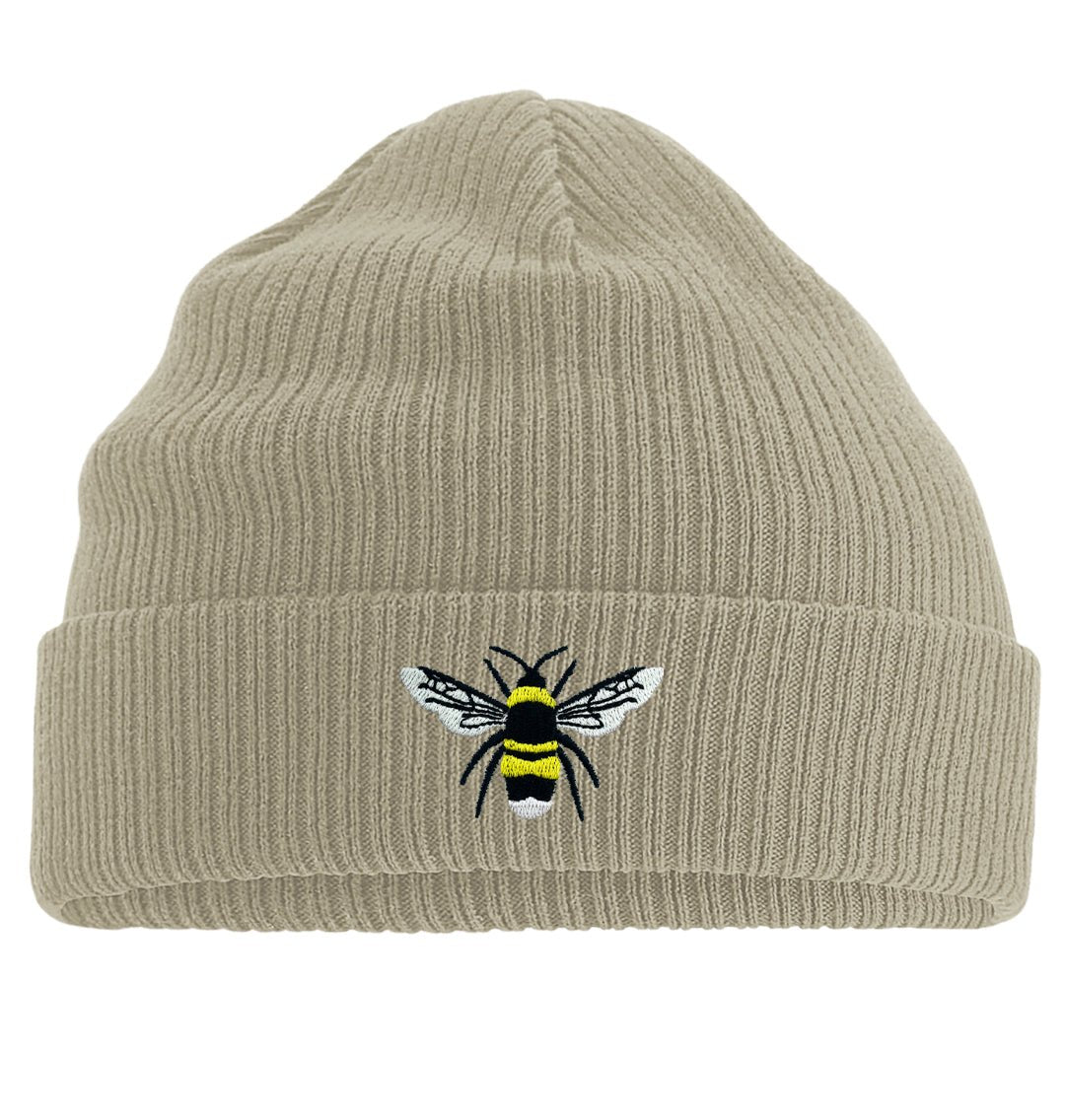 Bumble Bee Beanie - Blue Panda