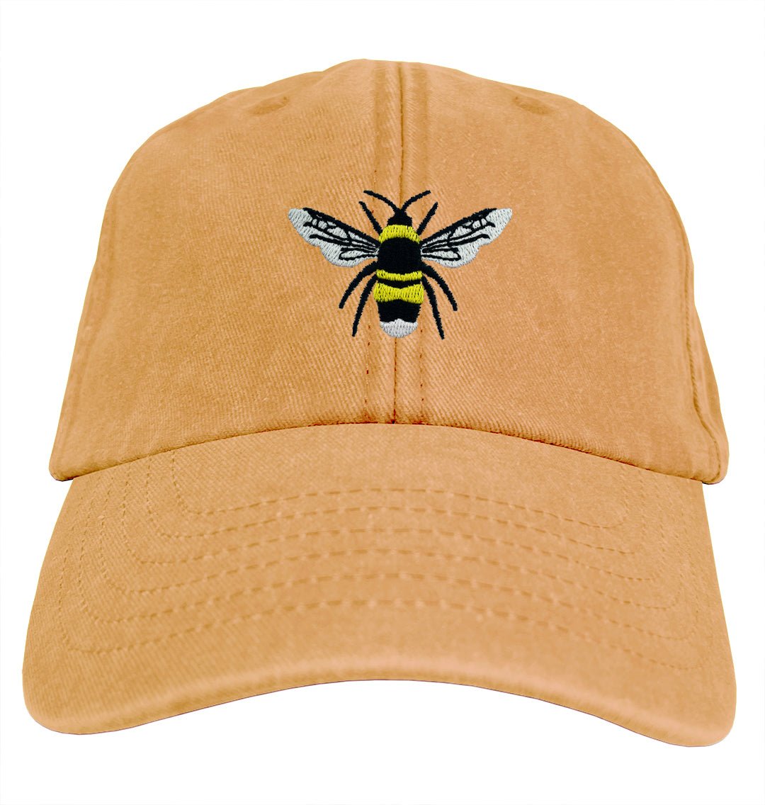 Bumble Bee Denim Cap - Blue Panda