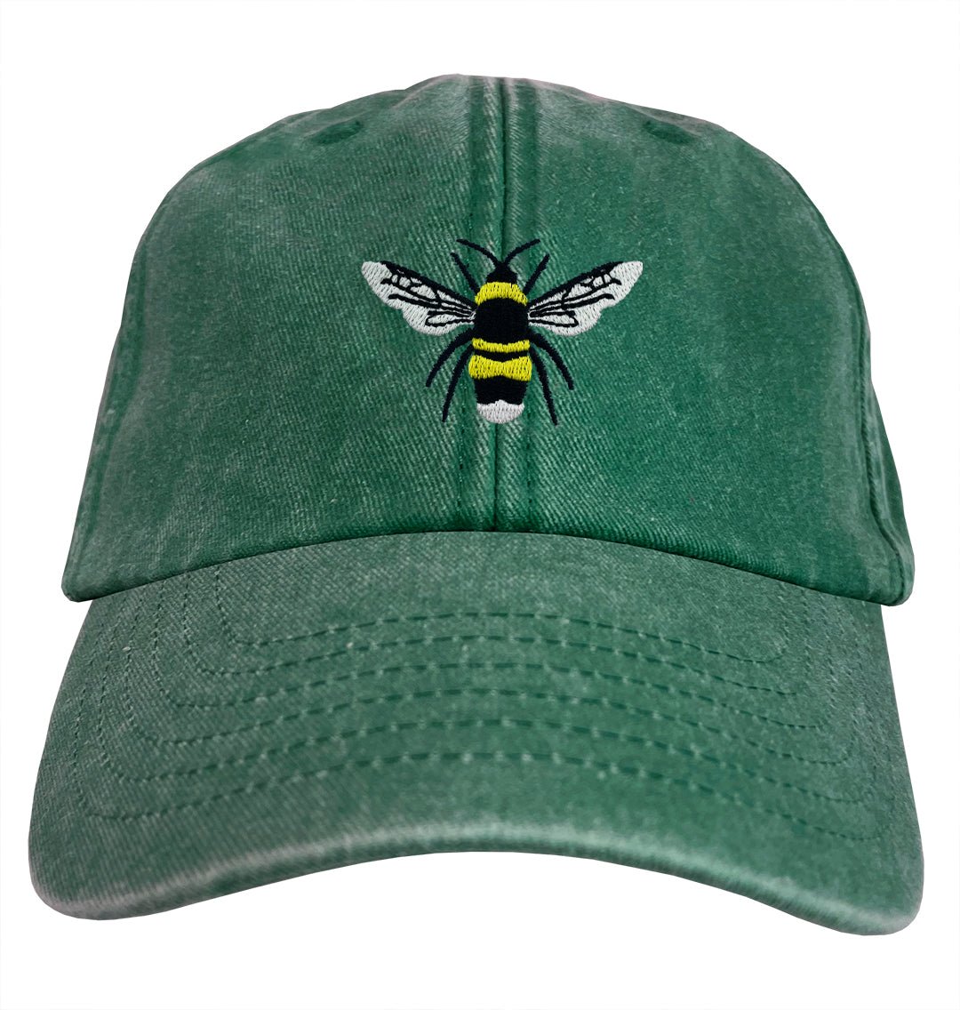 Bumble Bee Denim Cap - Blue Panda