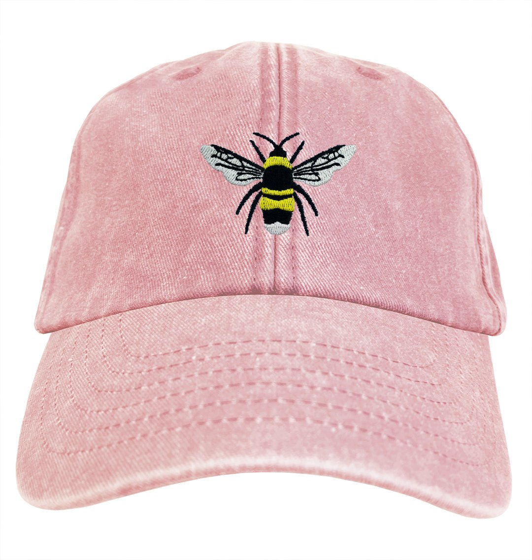 Bumble Bee Denim Cap - Blue Panda