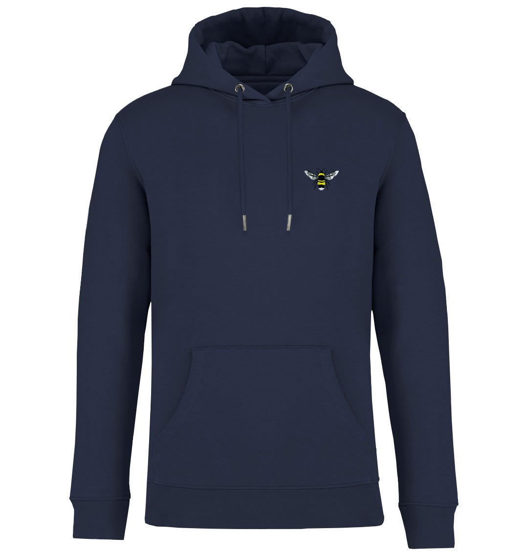 Bumble Bee Mens Hoodie - Blue Panda