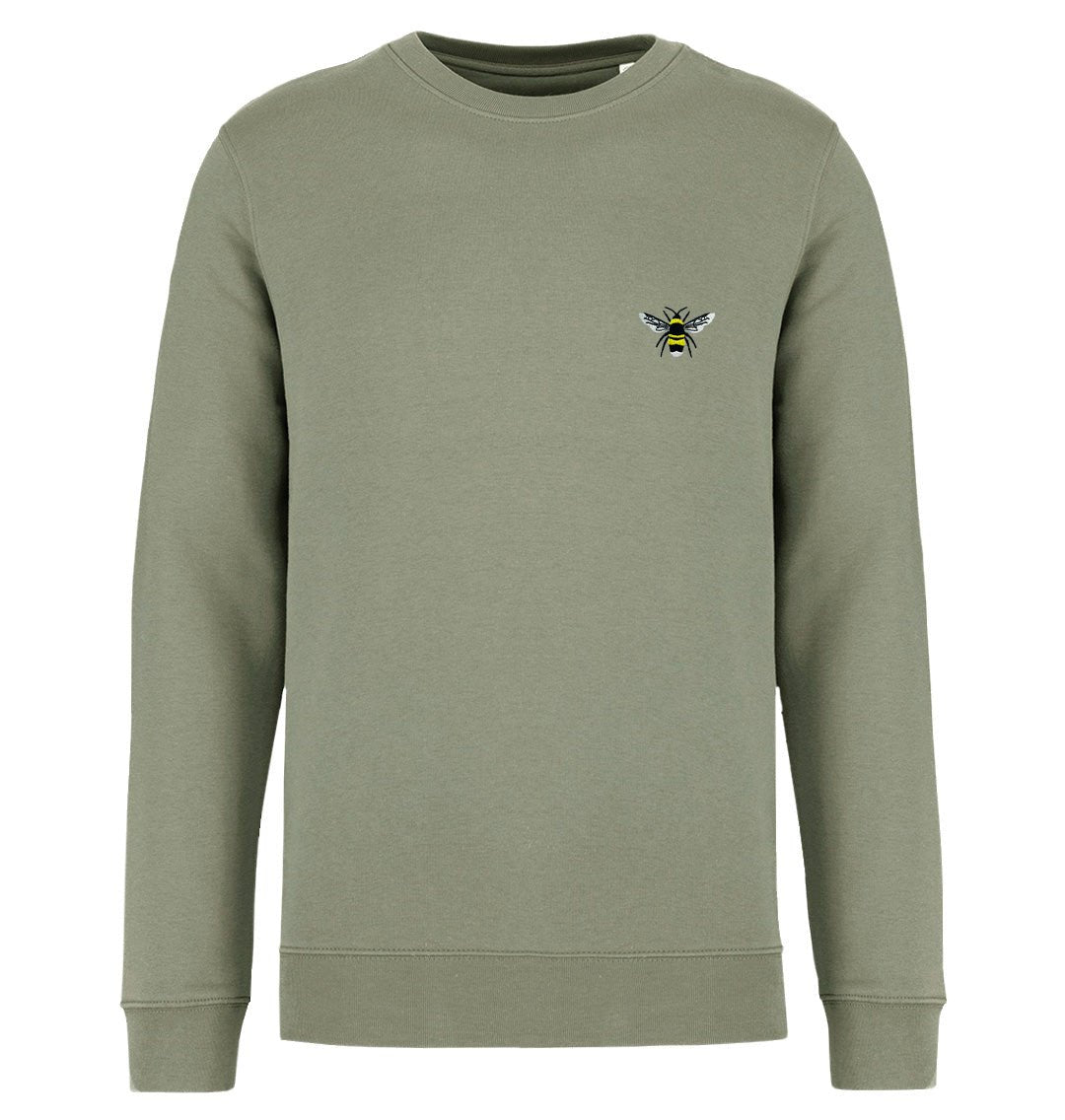 Bumble Bee Mens Sweatshirt - Blue Panda