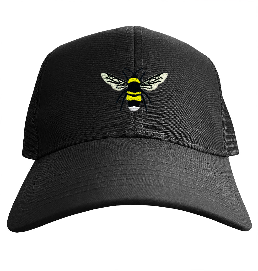 Bumble Bee Trucker Cap - Blue Panda