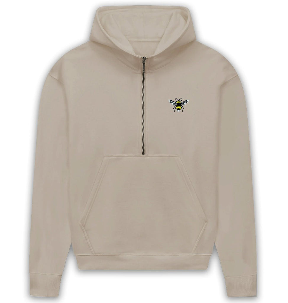 Bee Hoodie - Womens British Wildlife Jumper - Organic Cotton