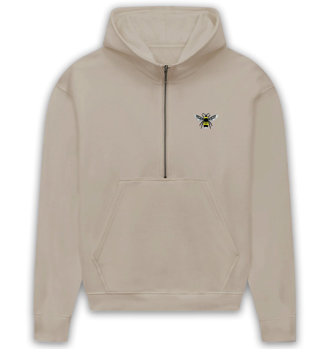 Bee Hoodie - Womens British Wildlife Jumper - Organic Cotton