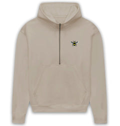Bee Hoodie - Womens British Wildlife Jumper - Organic Cotton