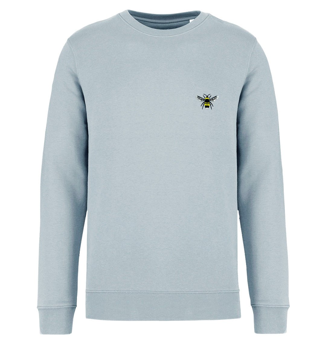 Bumble Bee Womens Sweatshirt - Blue Panda