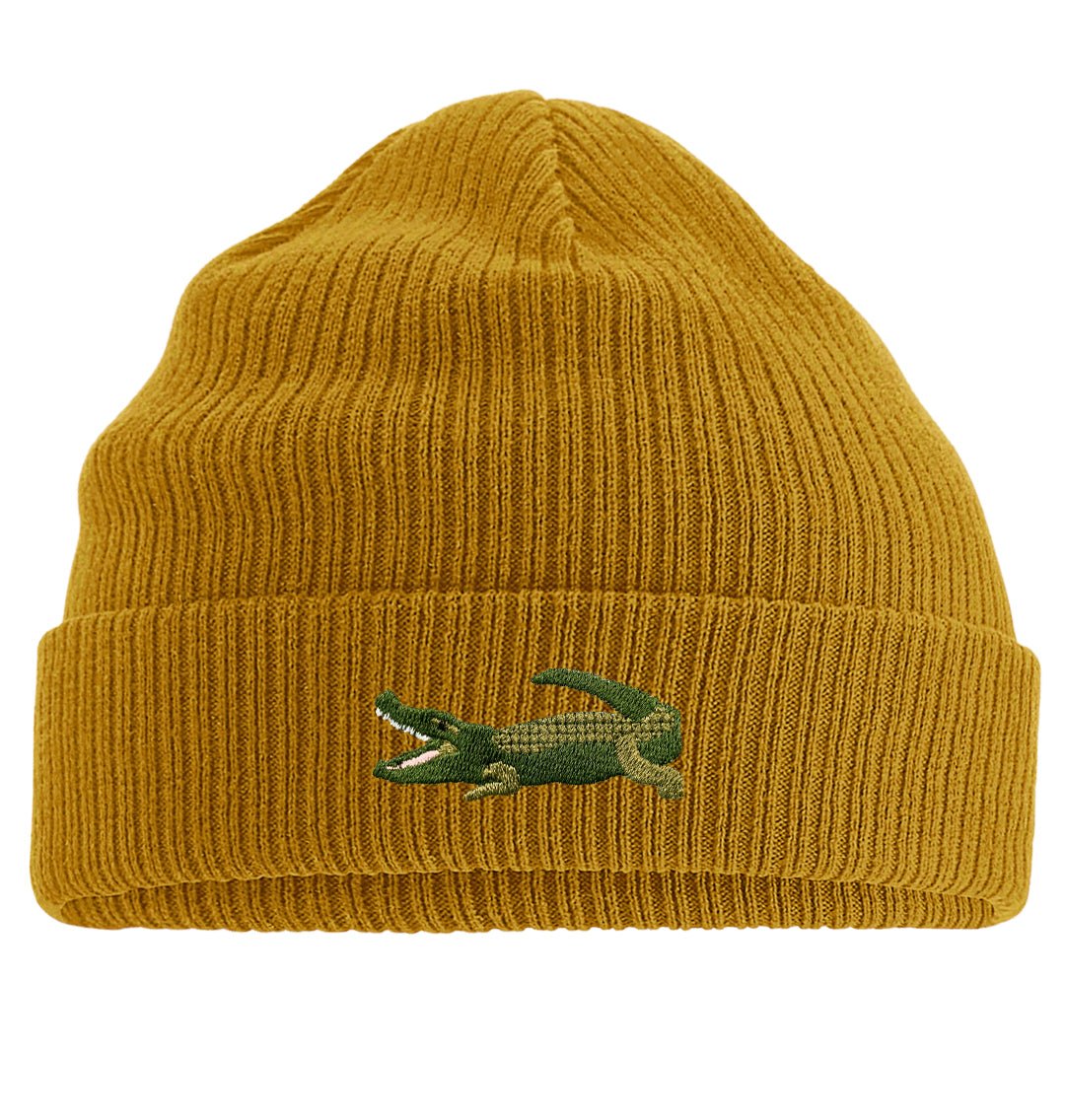 Crocodile Beanie - Blue Panda