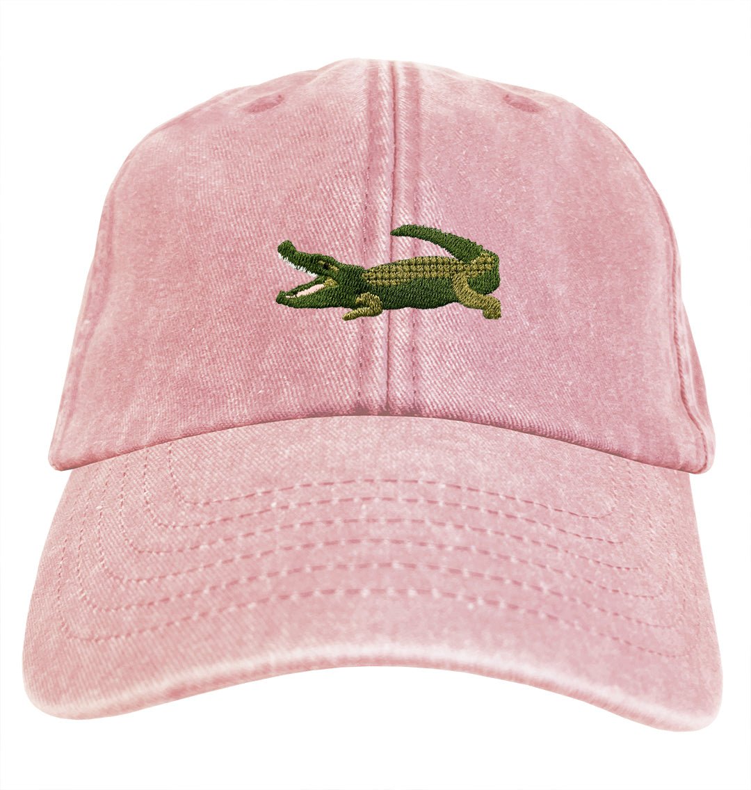 Crocodile Denim Cap - Blue Panda