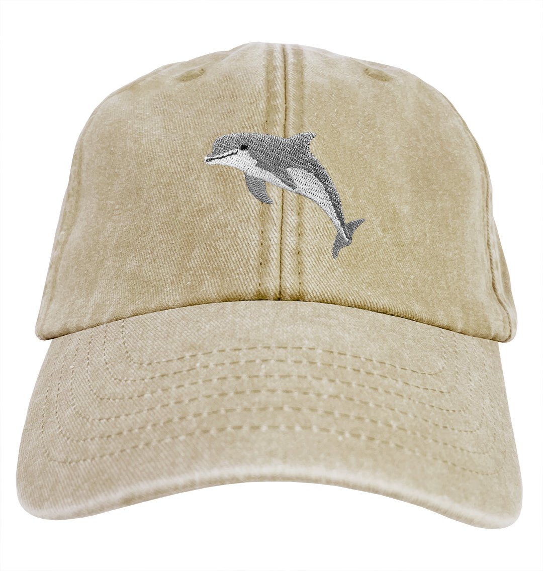 Dolphin Denim Cap - Blue Panda